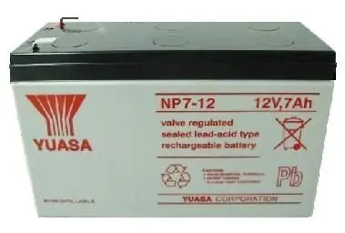 湯淺電池12V-7AH
