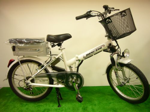 勝一折疊七段變速電動輔助自行車EV-20F