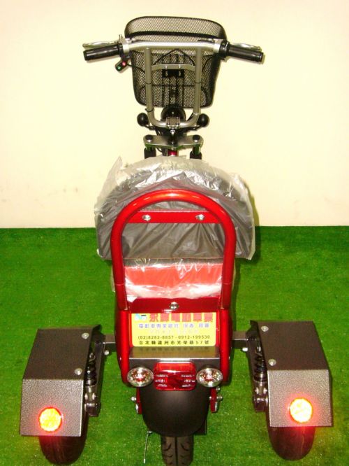 巨鳴電動三輪車KS-008 (有避震輔助輪)