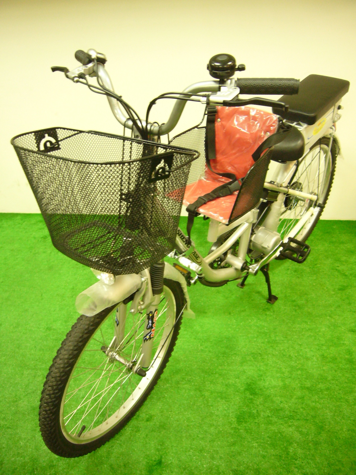 勝一前親子座椅電動輔助自行車EV-24S1