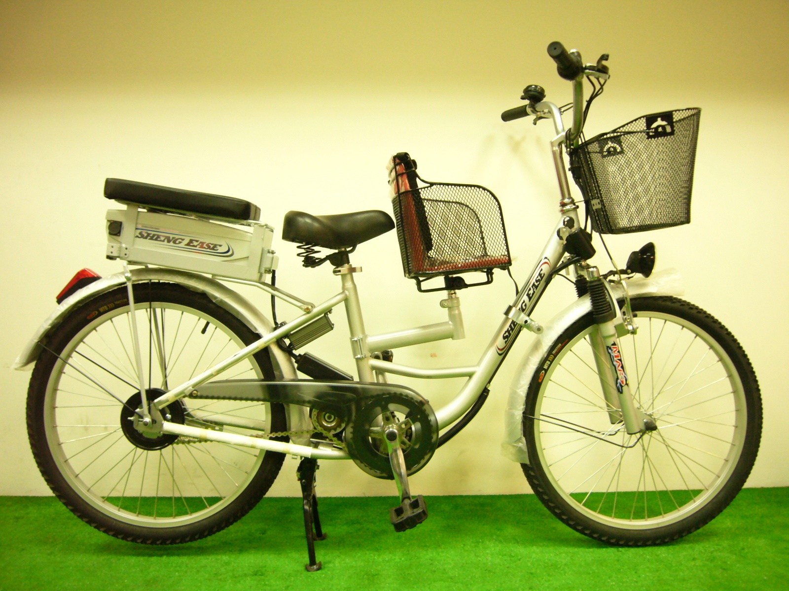 勝一前親子座椅電動輔助自行車EV-24S1