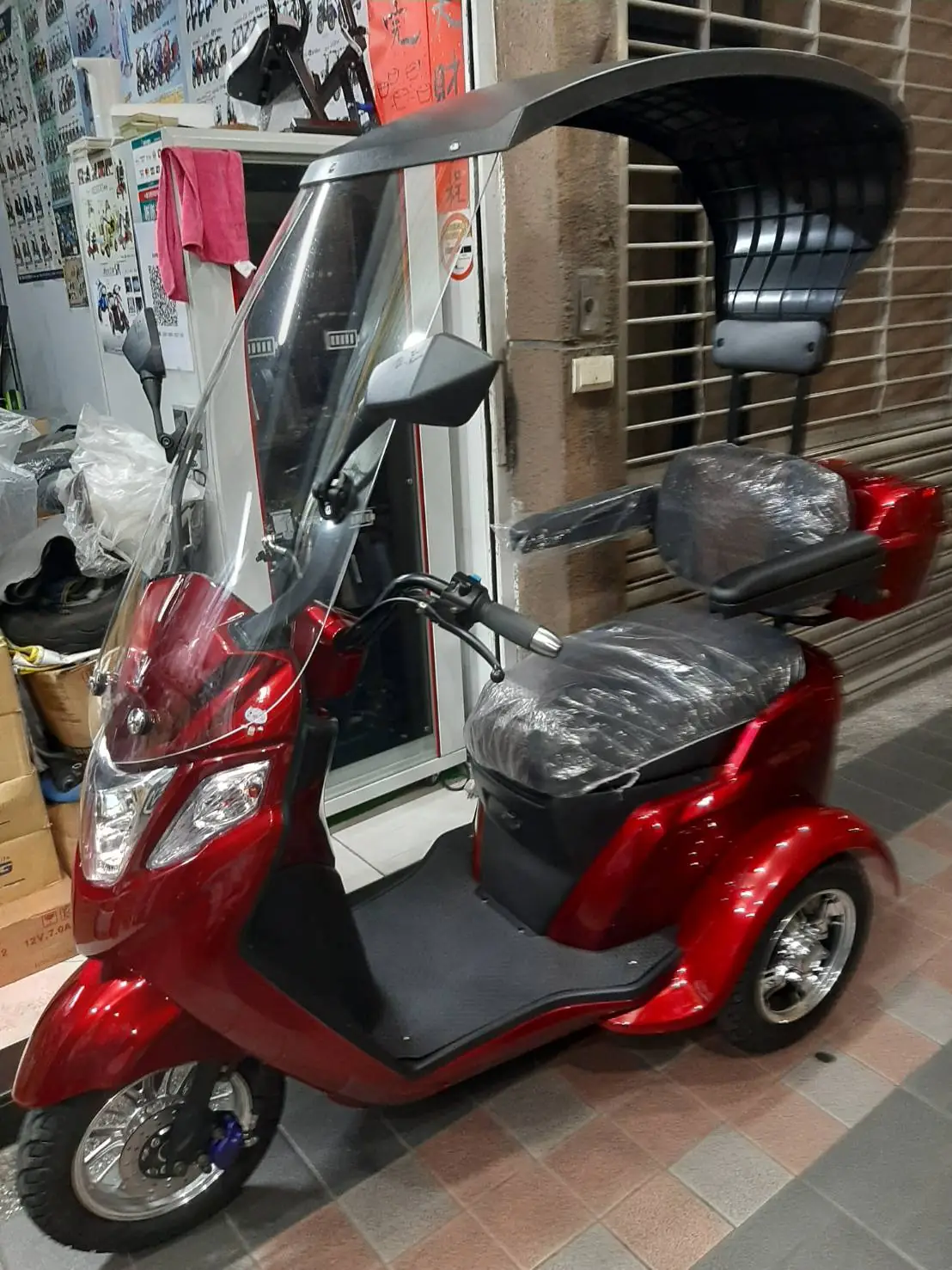 907921 尚紳頂棚電動三輪車TS-301