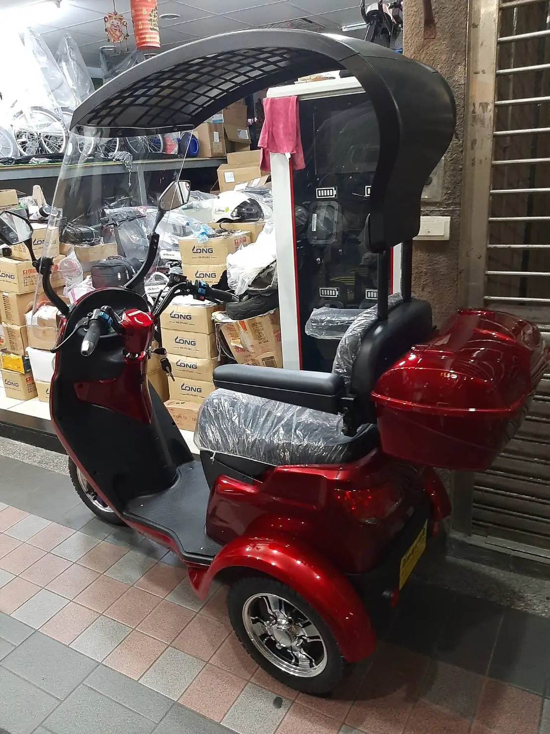 907923 尚紳頂棚電動三輪車TS-301