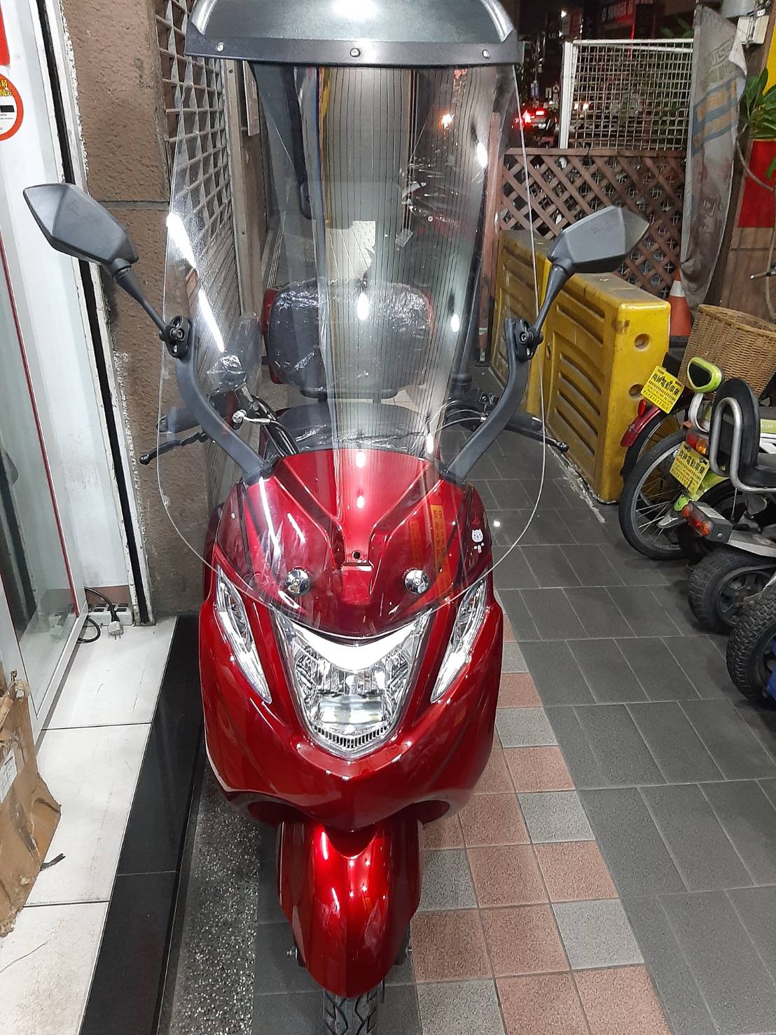 尚紳頂棚電動三輪車TS-301